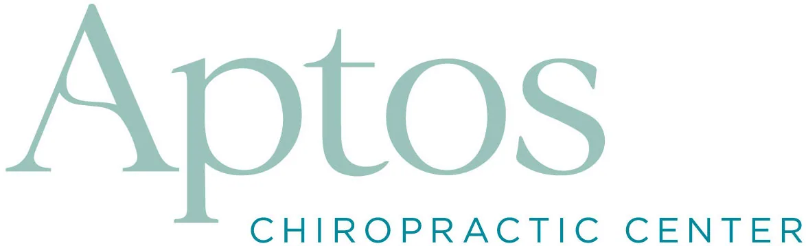 Aptos Chiropractic Center logo with teal text